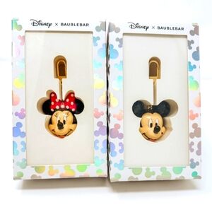 Disney BaubleBar Mickey & Minnie Mouse bag charm